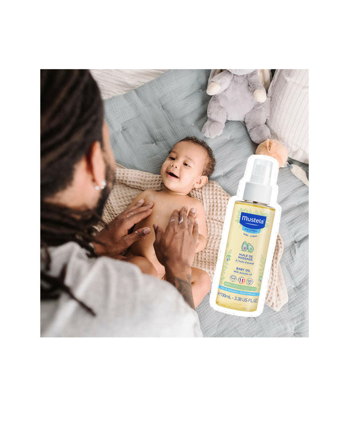 Mustela massage oil 100 Ml.