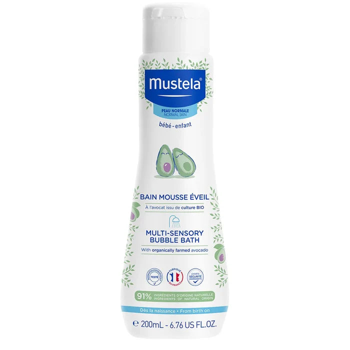 Mustela Multi Sensory Bubble Bath (200ml)