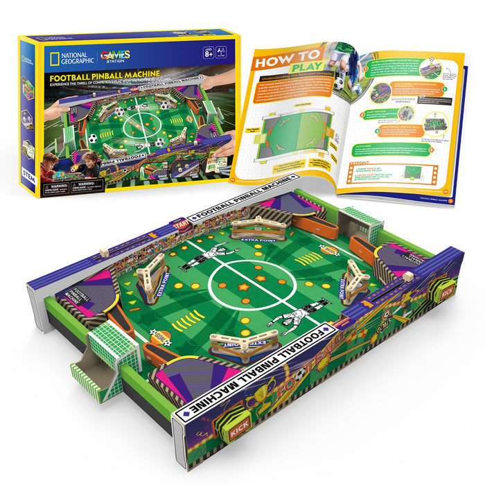 National Geographic Kids 3D Puzzle Football Pinball