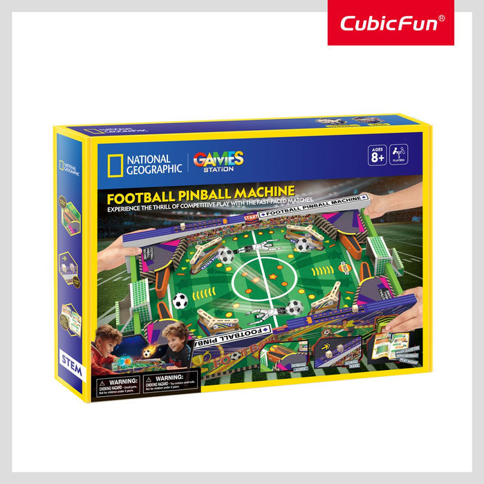 National Geographic Kids 3D Puzzle Football Pinball