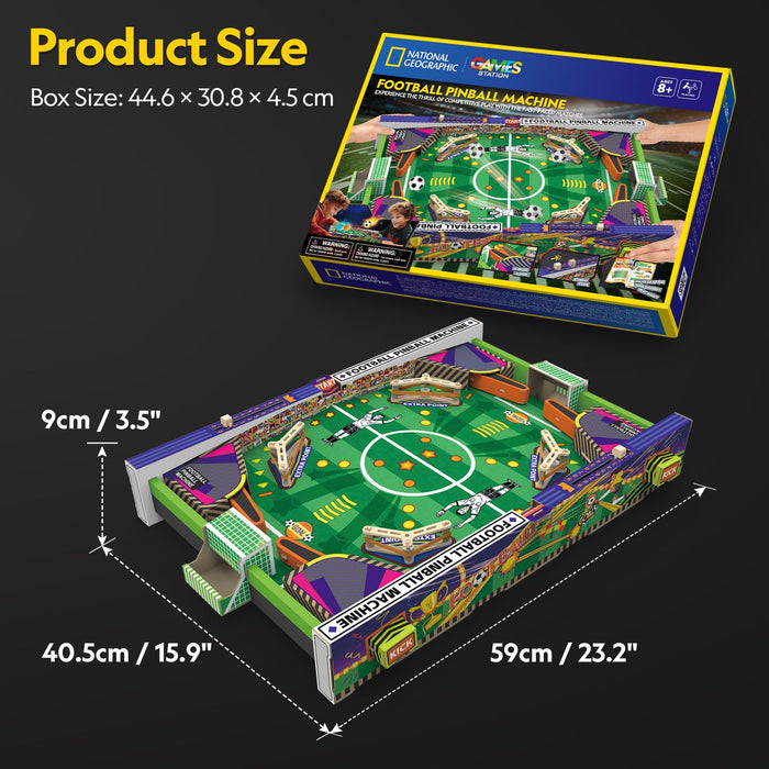National Geographic Kids 3D Puzzle Football Pinball