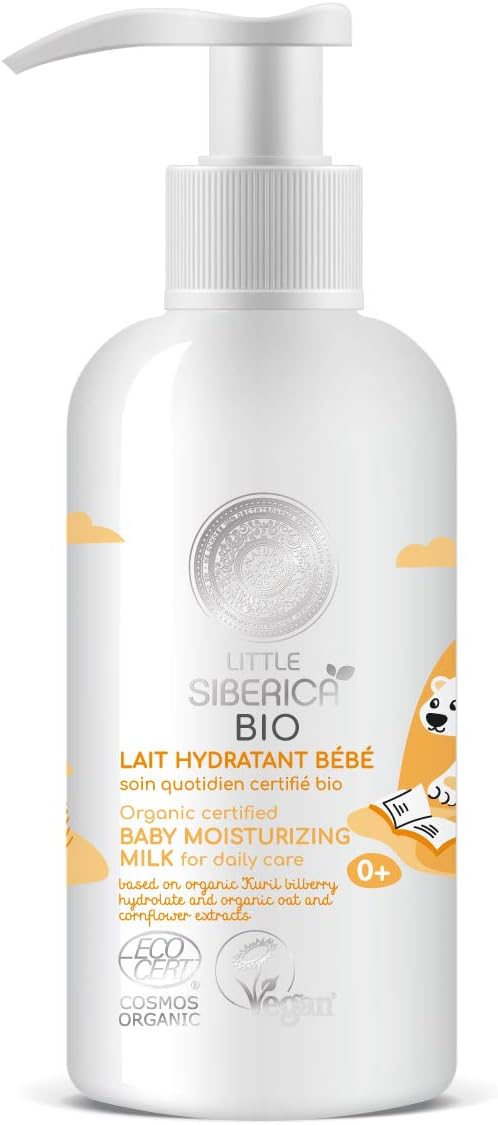 Natura Siberica Little Siberica Organic Certified Baby Moisturizing Milk For Daily Care (250ml)