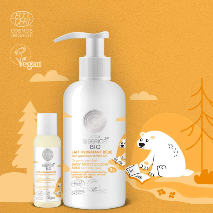 Natura Siberica Little Siberica Organic Certified Baby Moisturizing Milk For Daily Care (250ml)