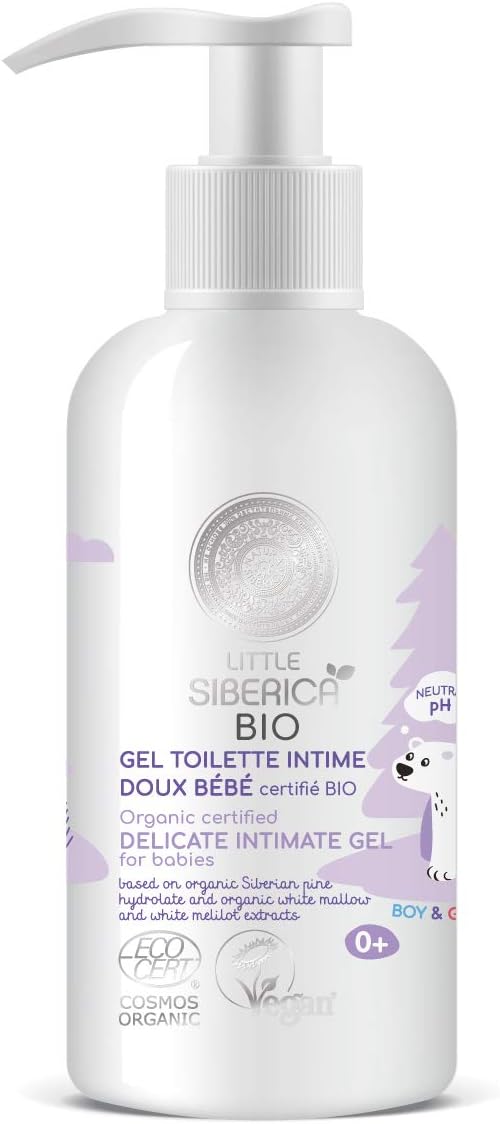 Natura Siberica Little Siberica Organic Certified Delicate Intimate Wash For Babies (250ml)