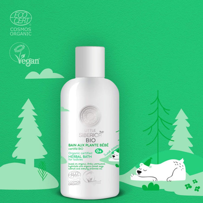 Natura Siberica Little Siberica. Organic Certified Herbal Bath For Babies (250ml)