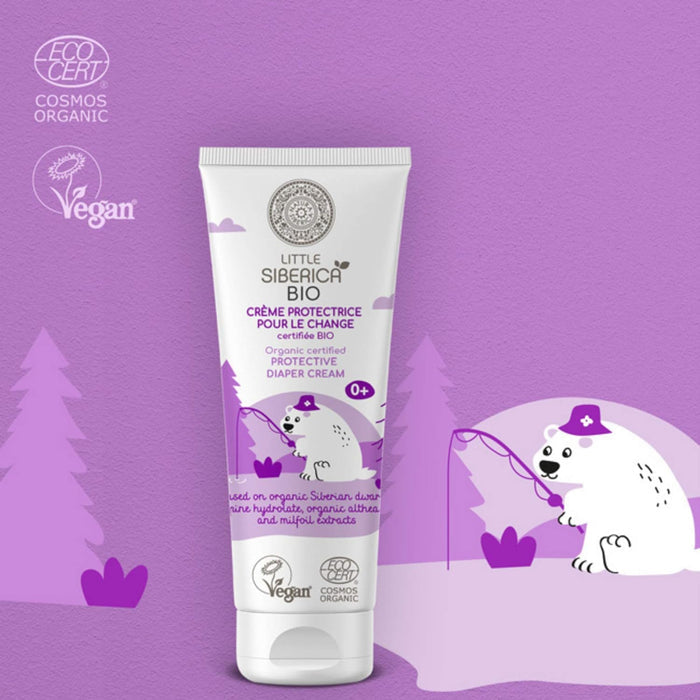 Natura Siberica Little Siberica Organic Certified Protective Diaper Cream (75ml)