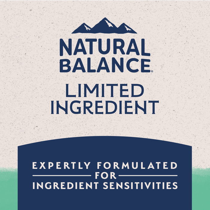 Natural Balance Limited Ingredient Grain Free Dry Dog Food, Chicken & Sweet Potato Recipe, 12 lbs.