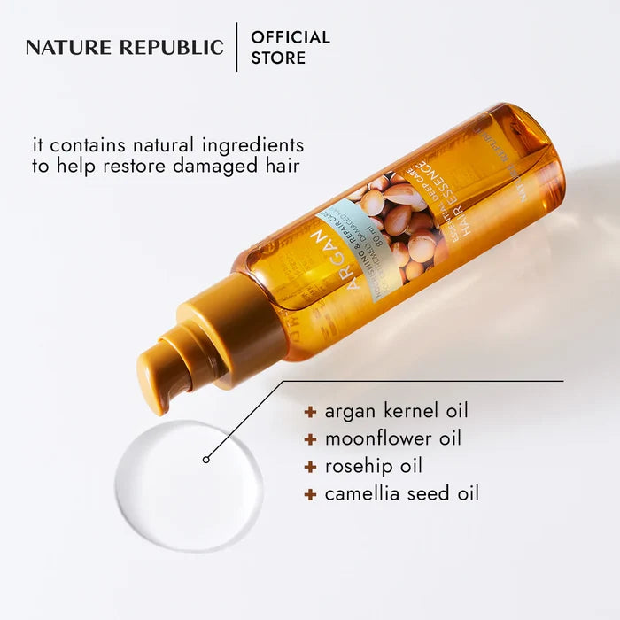 Nature Republic Argan Essential Deep Care Hair Essence (80ml)