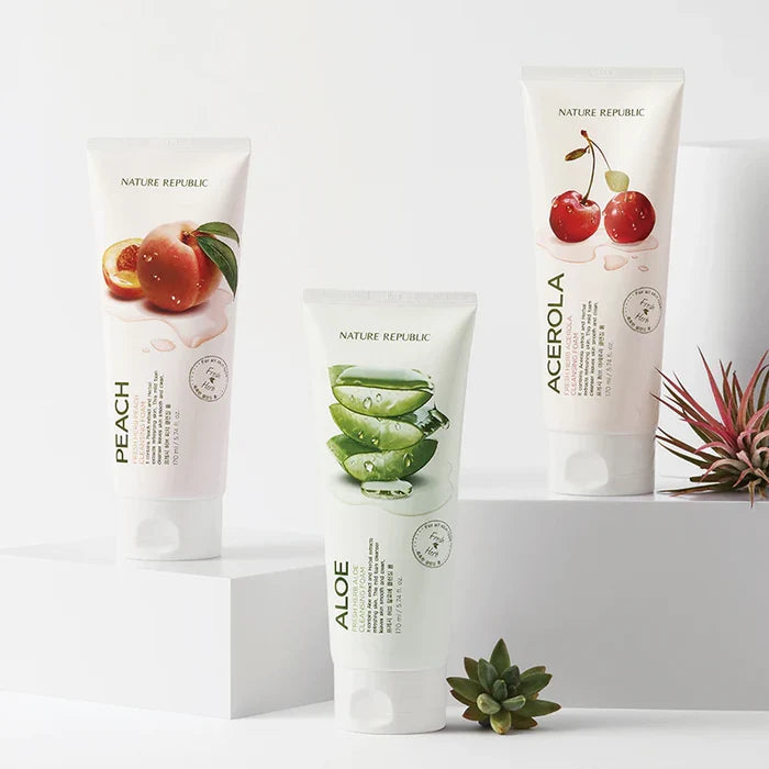 Nature Republic Fresh Herb Acerola Cleansing Foam (170ml)