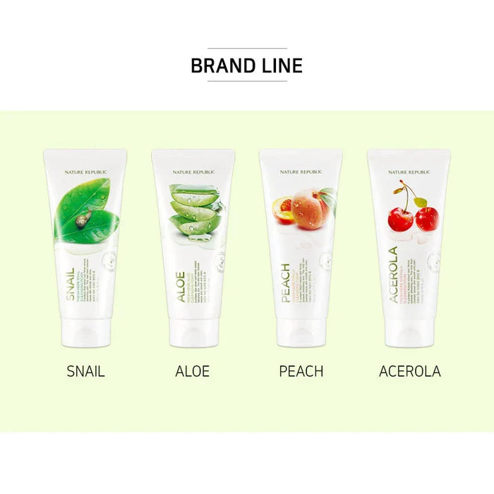 Nature Republic Fresh Herb Acerola Cleansing Foam (170ml)