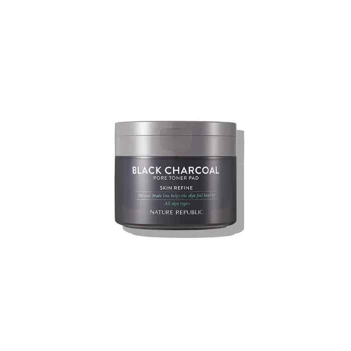 Nature Republic Natural Made Black Charcoal Pore Toner Pad