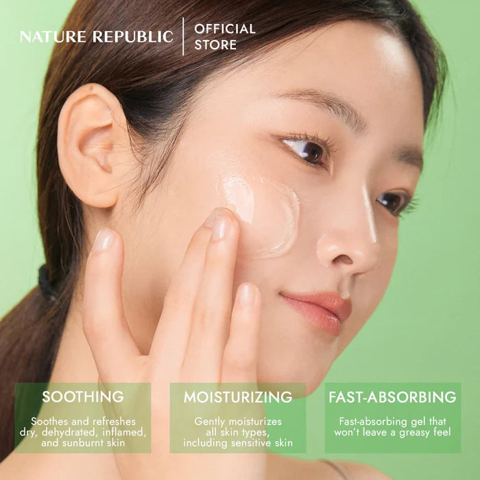 Nature Republic Soothing & Moisture Aloe Vera 92% Soothing Gel (300ml)
