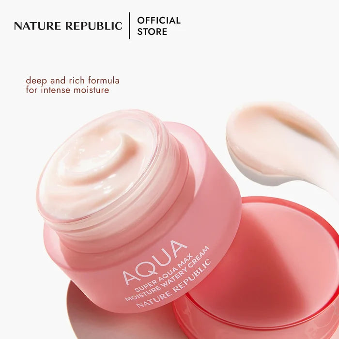 Nature Republic Super Aqua Max Moisture Watery Cream Nature (80ml)