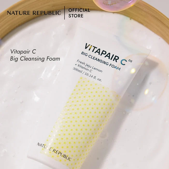 Nature Republic Vita Pair C Big Cleansing Foam (300ml)