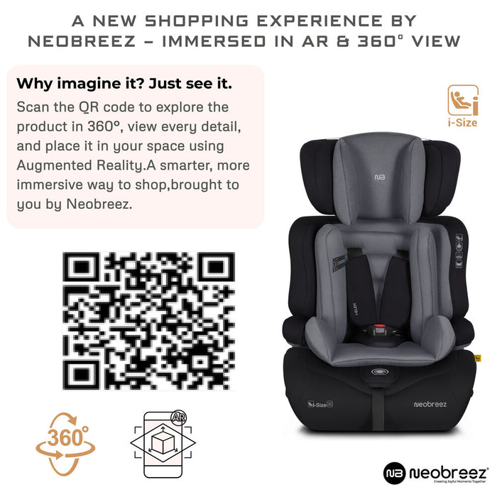 Neobreez I-Elek 3 In 1 I-Size Car Seat