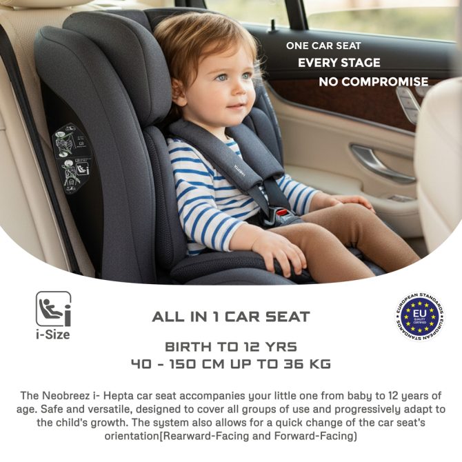 Neobreez I-Hepta I-Size Car Seat