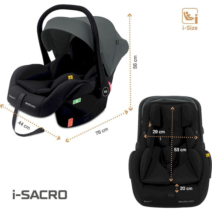 Neobreez I-Sacro Size Lightweight Baby Car Seat Carrier