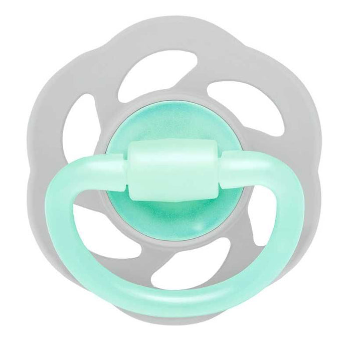 Nip Cherry Air Night Glow In The Dark Round Latex Soother - Sie 1 (0-6M)