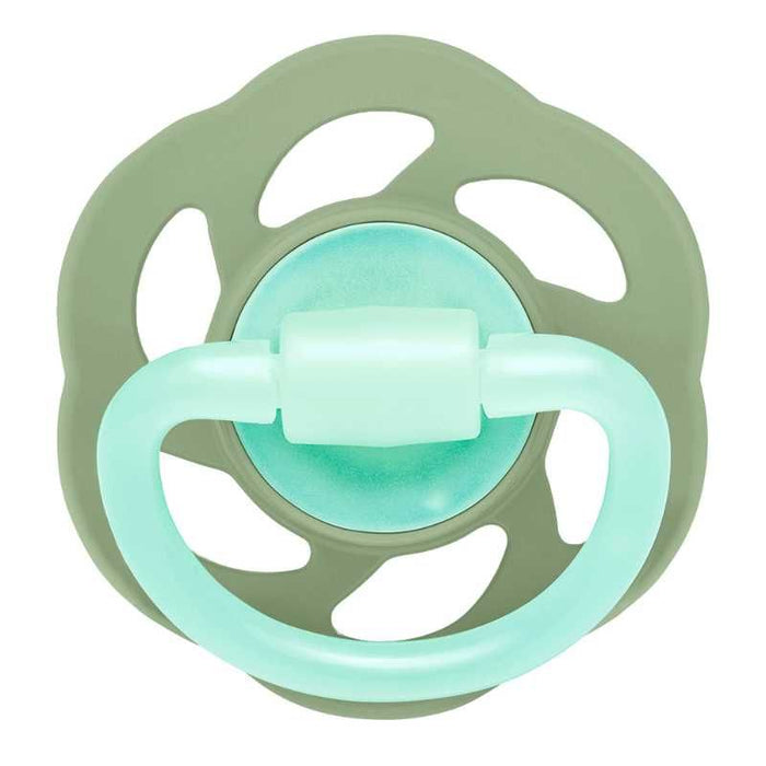 Nip Cherry Air Night Glow In The Dark Round Latex Soother - Sie 1 (0-6M)