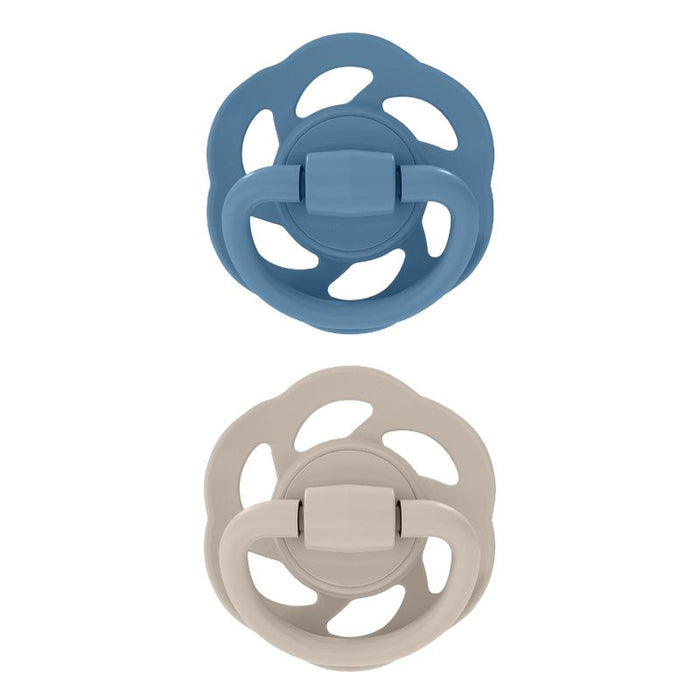 Nip Cherry Baby Pacifier Round Soother - Size 1 (0-6m) - Pack of 2