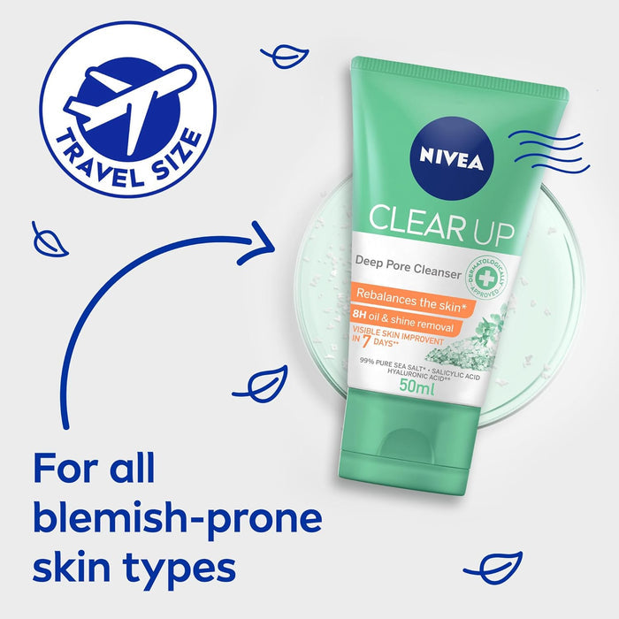 Nivea Clearup Deep Pore Cleanser (150ml)