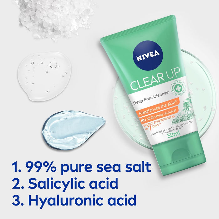 Nivea Clearup Deep Pore Cleanser (150ml)