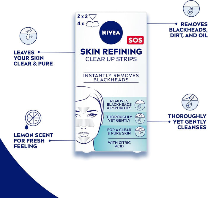 Nivea Clearup Strips (6 Pcs)