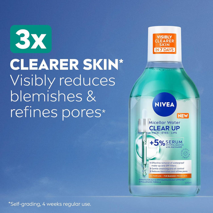 Nivea Micellair Water Clear Up (400ml)