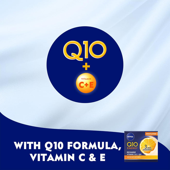 Nivea Q10 Night Cream Spf 15 (50ml)