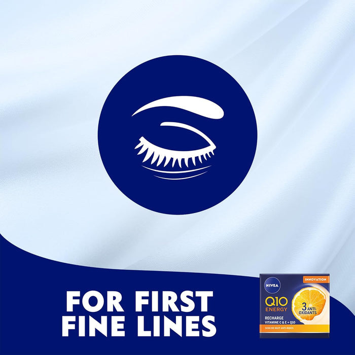 Nivea Q10 Night Cream Spf 15 (50ml)