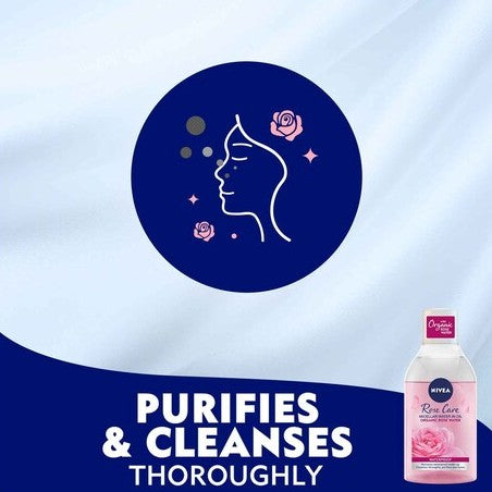 Nivea Rose Care Micellar Organic Rose Water & Oil (400ml)