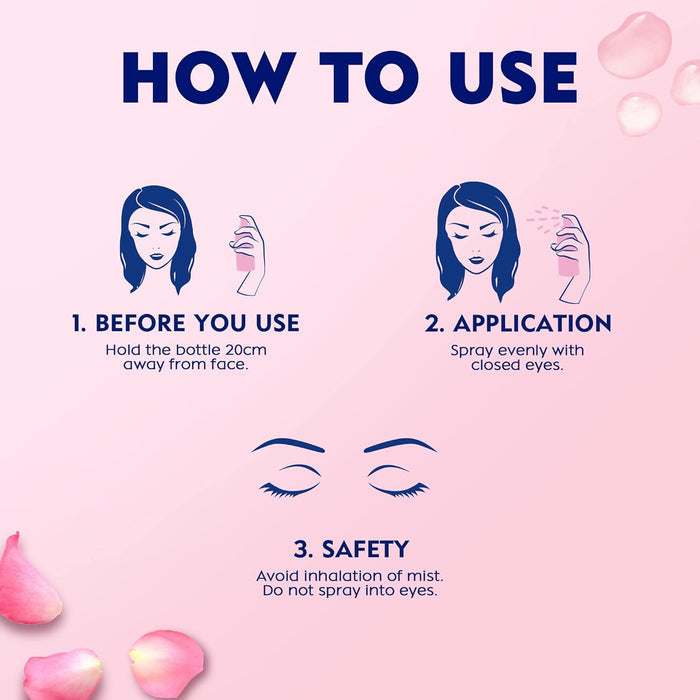 Nivea Rose Care Organic Rose Water With Mist (150ml)