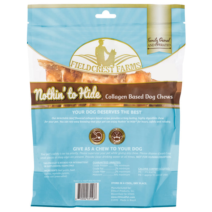 Nothin' to Hide Flip Chips 8pk Bag - Beef Flavor