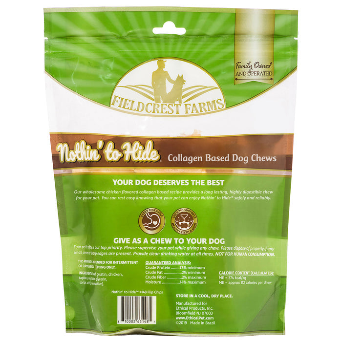 Nothin' to Hide Flip Chips 8pk Bag - Chicken Flavor