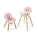 Nurtur 2 in 1 High Chair Adjustable Height & Detachable Tray