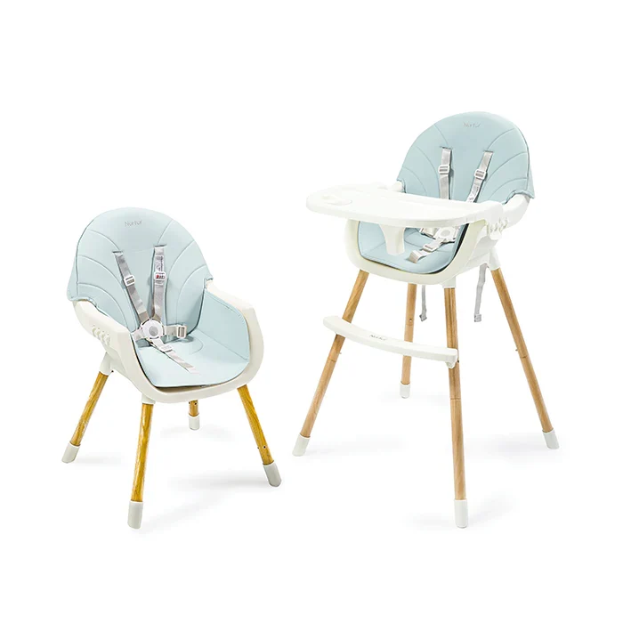 Nurtur 2 in 1 High Chair Adjustable Height & Detachable Tray