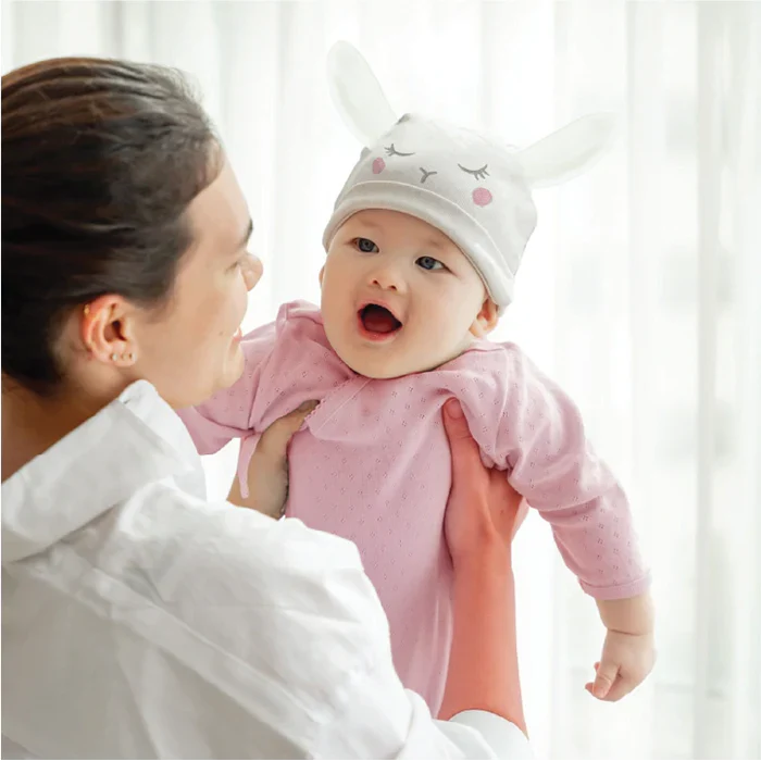 Nurtur Baby Hat & Socks Set Soft Cotton Essential