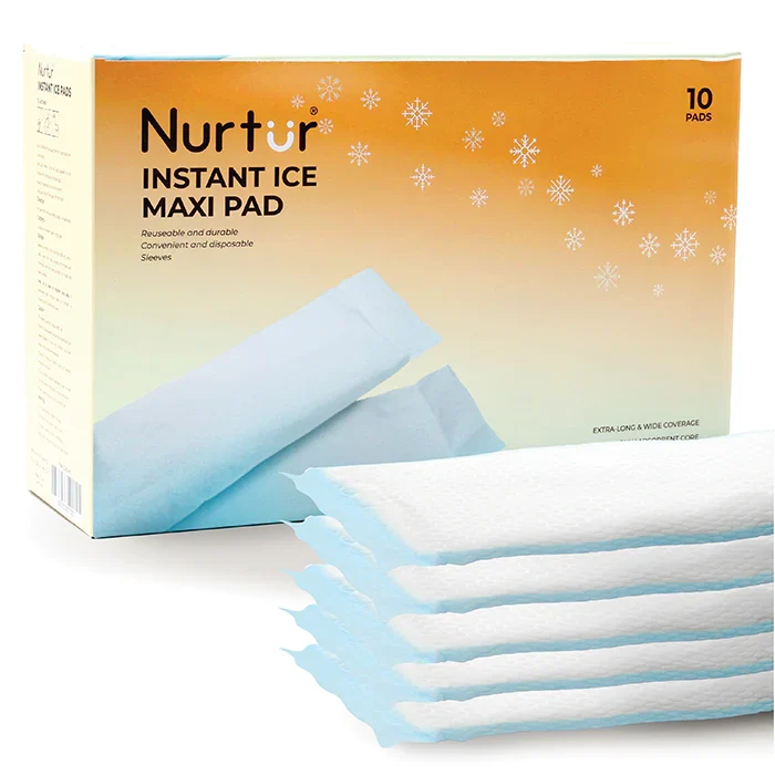 Nurtur Instant Cold Therapy Packs And Absorbent Maternity Pad-2 in 1
