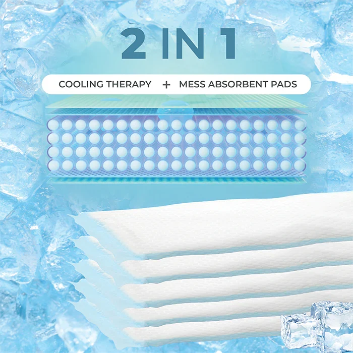 Nurtur Instant Cold Therapy Packs And Absorbent Maternity Pad-2 in 1