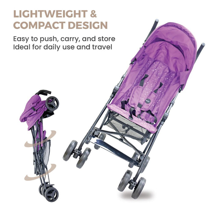 Nurtur Leo Lightweight Stroller Pro With Shopping Basket (6-36months)