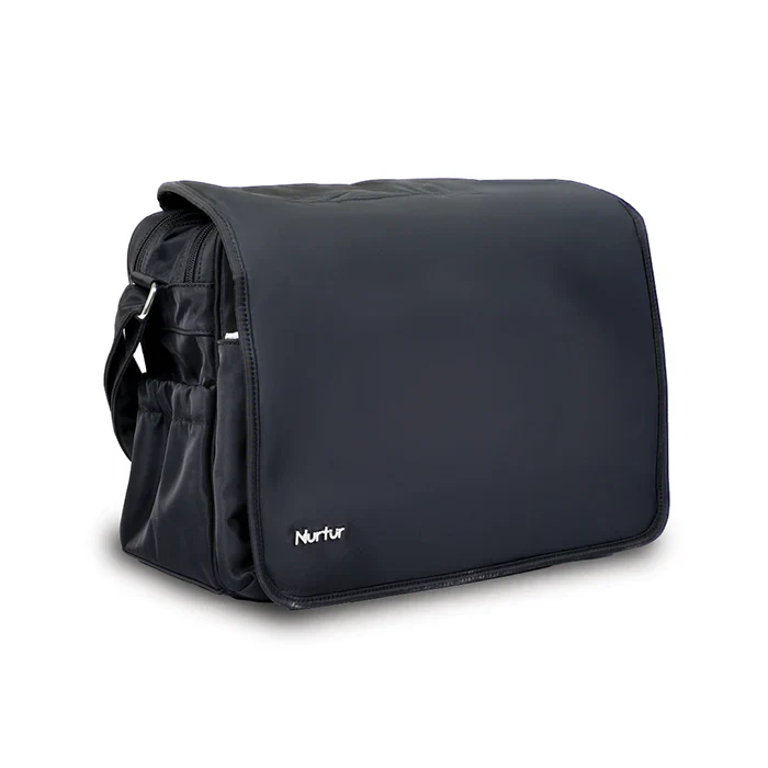 Nurtur Metro Diaper Bag With Bottle Insulator and Changing Pad