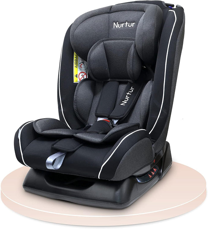 Nurtur Otto 4 In 1 Car Seat (Black, 0-3y)