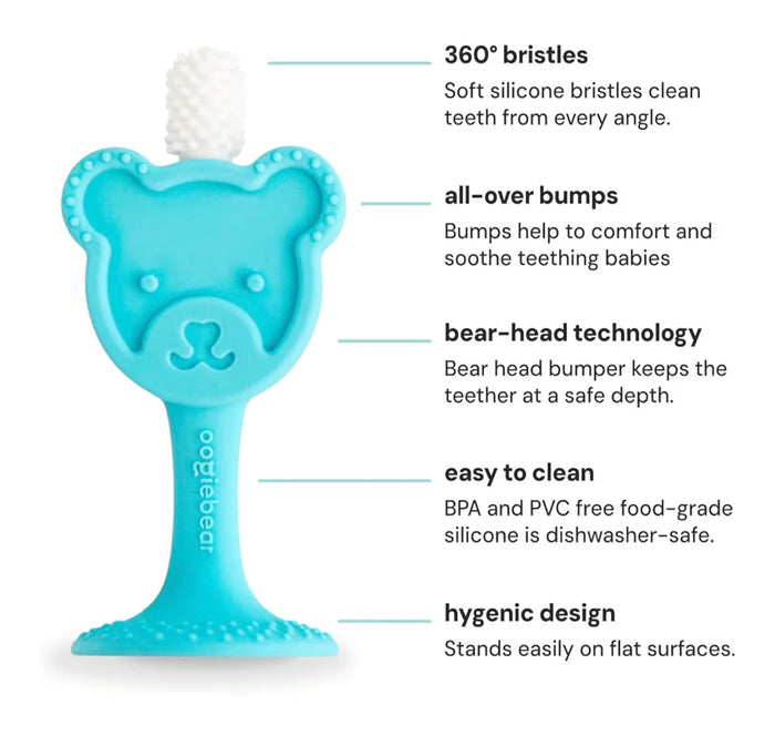 Oogiebear Infant To Toddler Training Teether Toothbrush