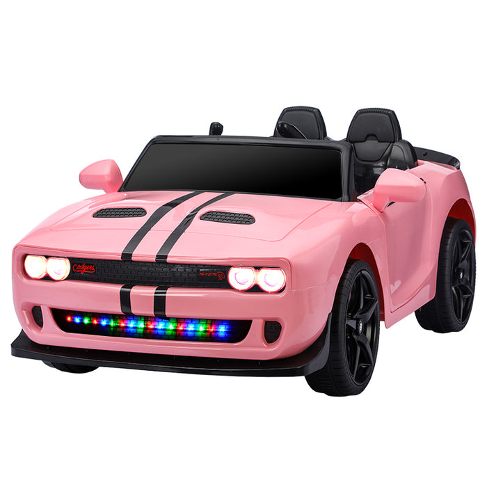 Orbic Kids Dodge Challenger Battery Operated Car (Pink, Size108X68X43 Cm)