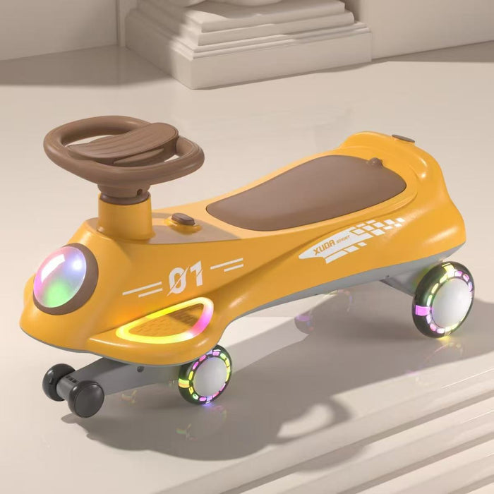 Orbic Kids Infinity Swing Car With Light And Music
