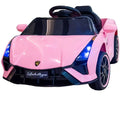 Orbic Kids Lamborghini Style Battery Ride On Car 12V4.5Ah (Pink)