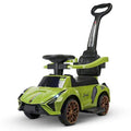 Orbic Kids Ride On Push Car for Kids with Light & Music – Green