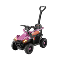 Orbic Kids Ride on Push  Car With 6v Light and Music (Purple)