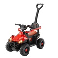 Orbic Kids Ride On Push  Car With 6V Light And Music (Red)