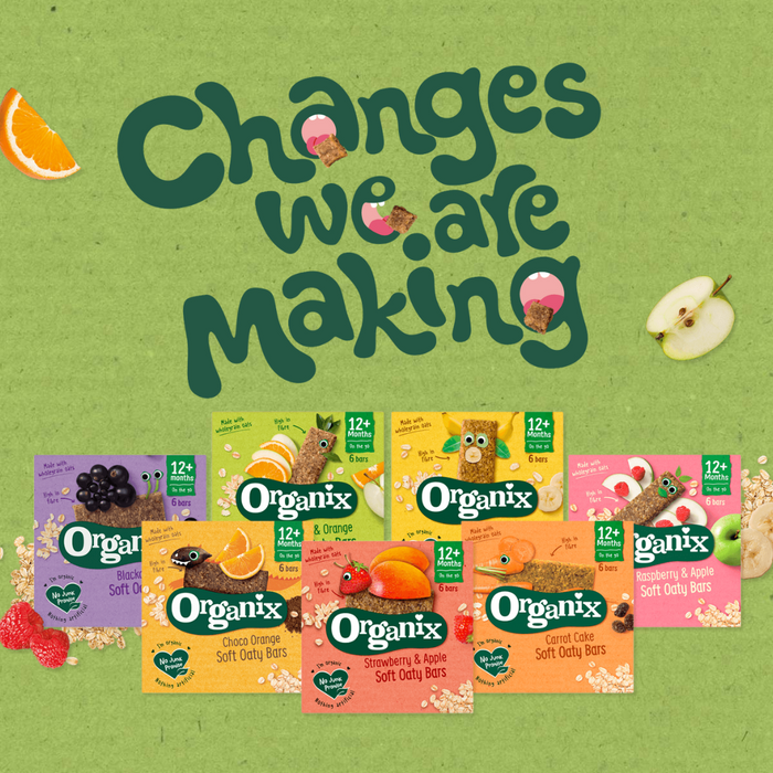 Organix Gruffalo Crumble Oaty Bars Apple (6 x 23g)